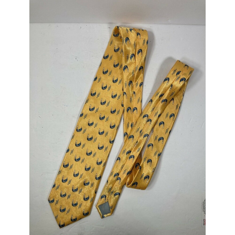 PURA SETA 100% Pure Silk Made in Italy Tie EUC